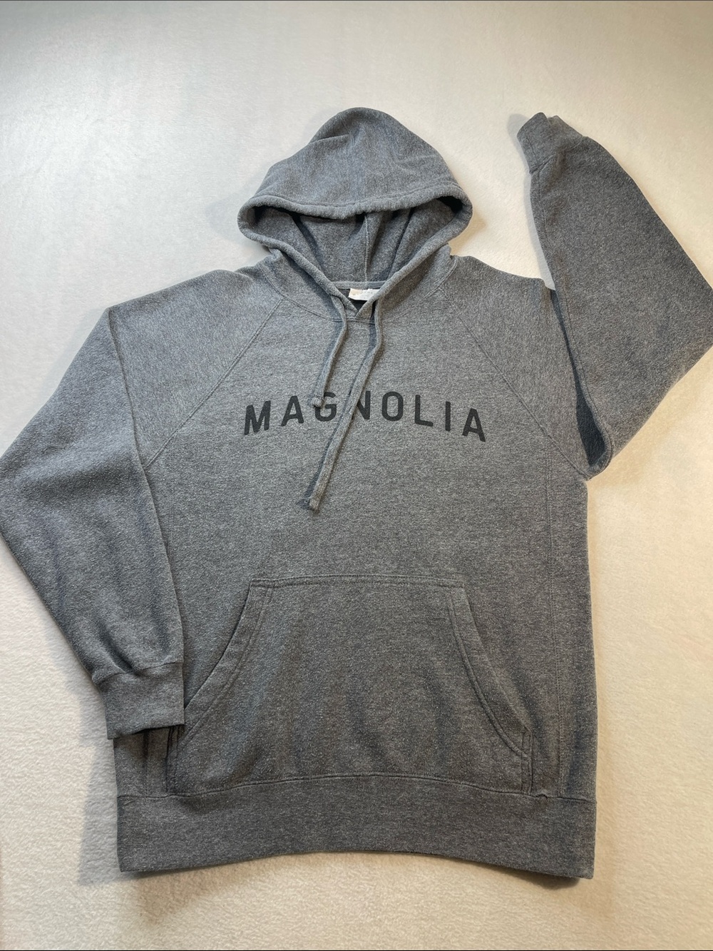 Magnolia WOMENS Charcoal Gray Pullover Hoodie SIZE S